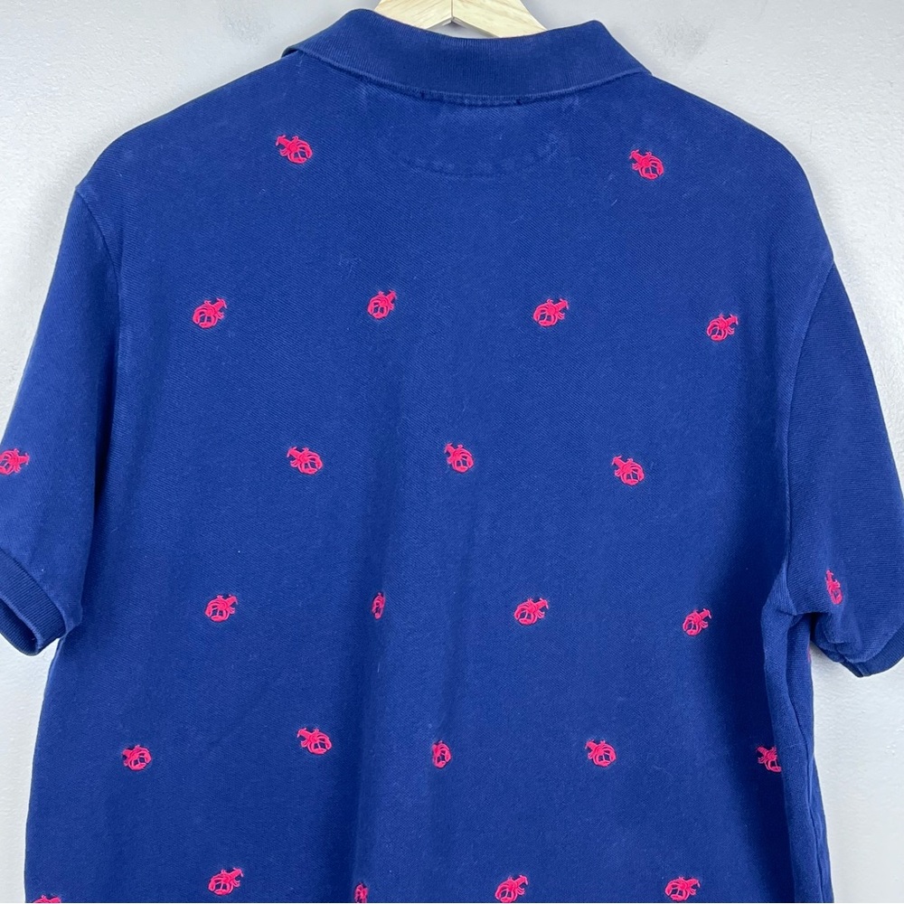 Polo Ralph Lauren Men's Custom Fit Polo with Embroidered Lobsters Size XL Preppy - Picture 4 of 10